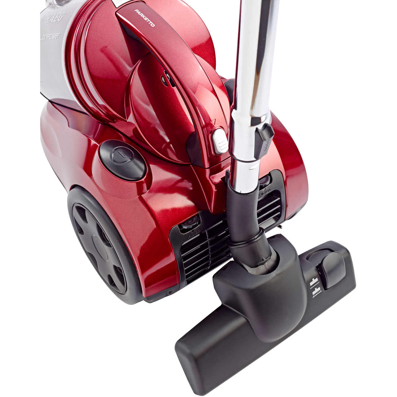CyclonClean All Floor Bagless Cylinder Vacuum Cleaner Red IIPPY